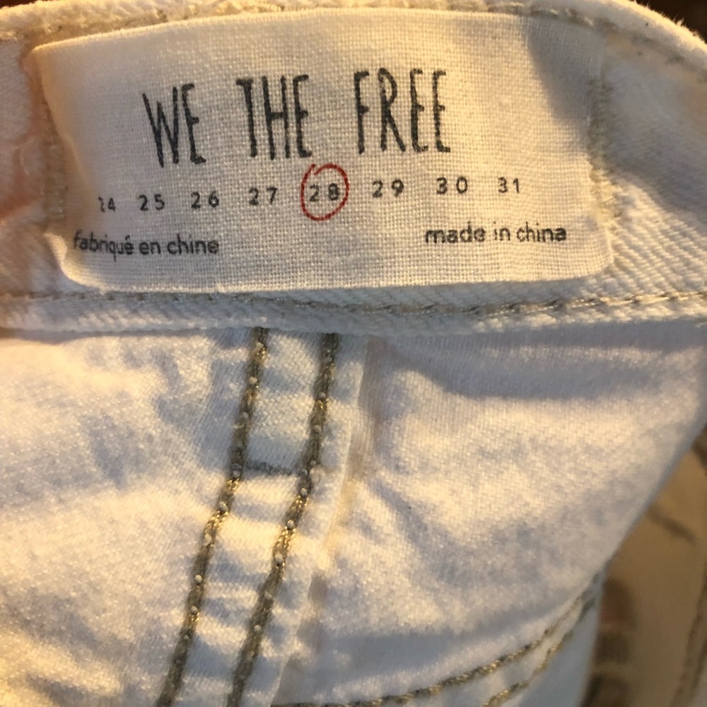 Free People. We the Free jean shorts - Picture 3 of 3